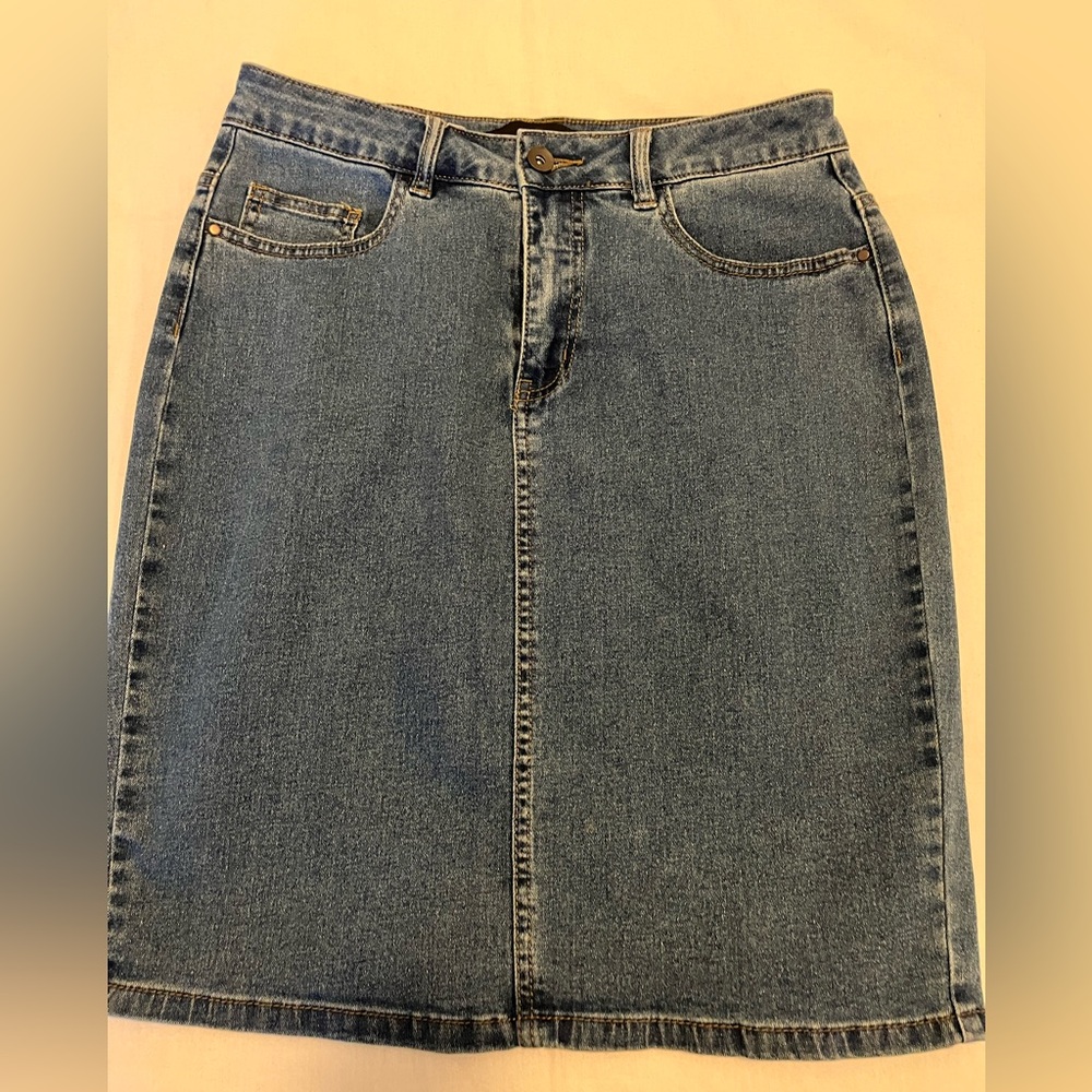 Vero Moda Blue Denim Skirt